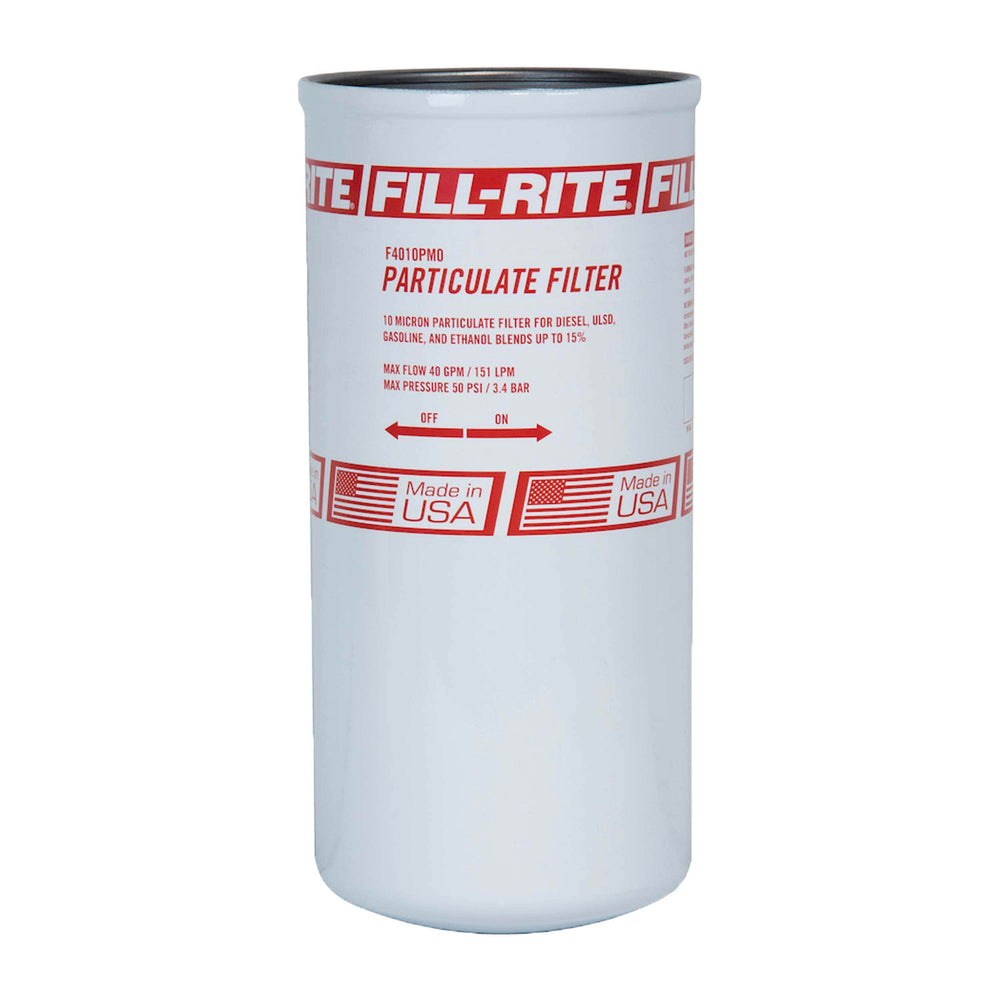 Fill-Rite F4010PM0 10 Micron Particulate Fuel Filter, 40 GPM