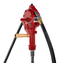 Fill-Rite FR112 Rotary Hand Fuel Transfer Pump with Hose, Spout and Suction Pipe