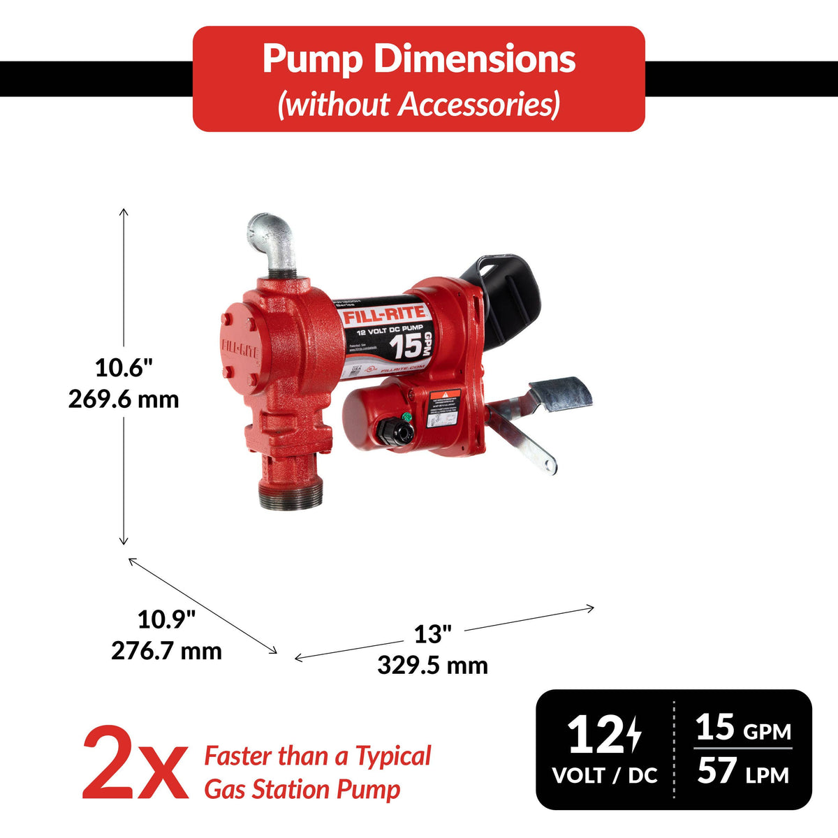 Fill-Rite FR1210H dimensions