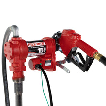 Fill-Rite FR1210HA 15 GPM 12V Fuel Transfer Pump with Automatic Unleaded Nozzle