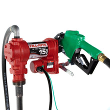Fill-Rite FR1210HA1 15 GPM 12V Fuel Transfer Pump with Automatic Diesel Nozzle