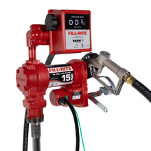 Fill-Rite FR1211H 15 GPM 12V Fuel Transfer Pump with Meter and Manual Nozzle