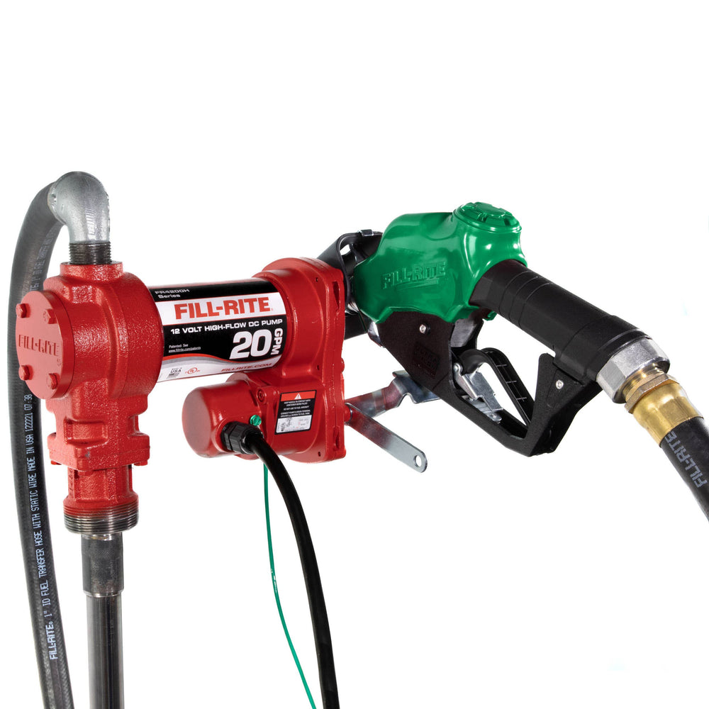 Fill-Rite FR4210HB 20 GPM 12V Fuel Transfer Pump with Automatic Diesel Nozzle