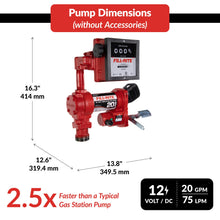 Fill-Rite FR4211H dimensions