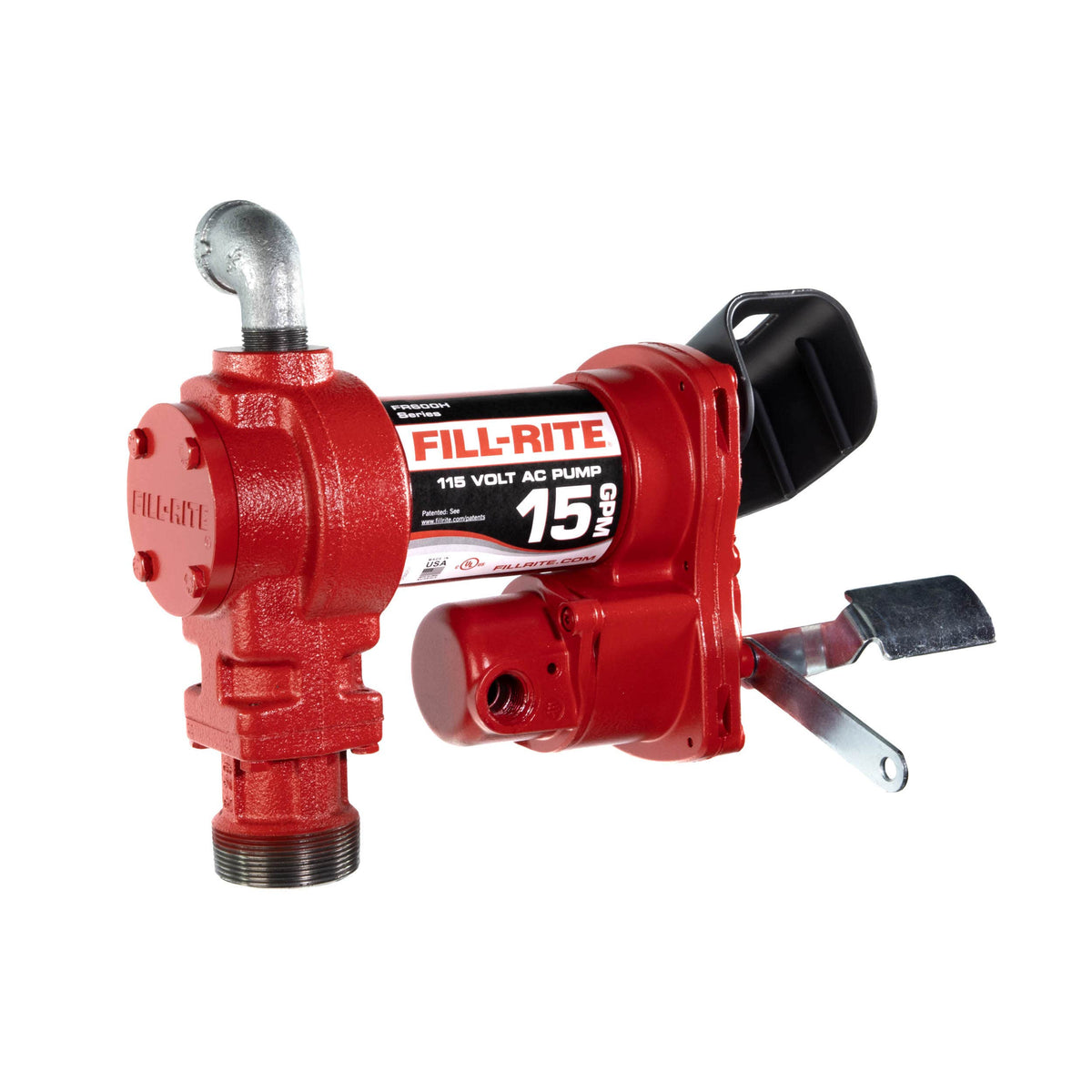 Fill-Rite FR604H 15 GPM 115V AC Fuel Transfer Pump, Pump Only
