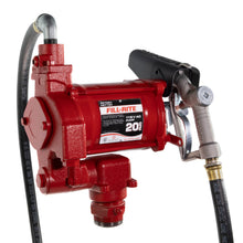 Fill-Rite FR700V 20 GPM 115V AC Fuel Transfer Pump with Manual Nozzle