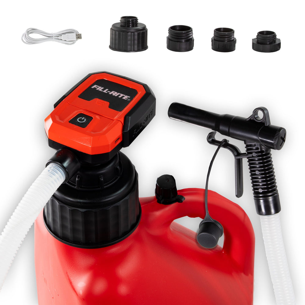 Fill-Rite FRBPA Battery-Powered Liquid Transfer Pump with Auto Stop, 3.8 GPM