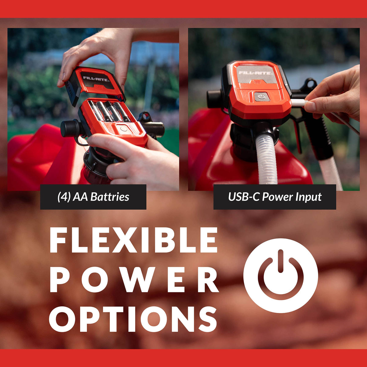 Fill-Rite FRBPA power options