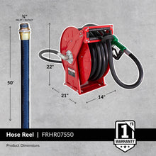 Fill-Rite FRHR07550 dimensions