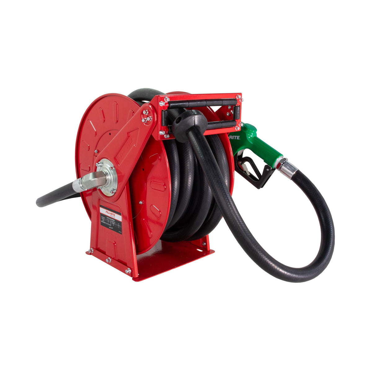 Fill-Rite FRHR10035 1 in. x 35 ft. Retractable Fuel Hose Reel with Automatic Nozzle