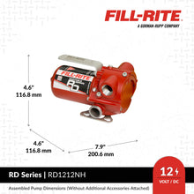 Fill-Rite RD1212NH dimensions