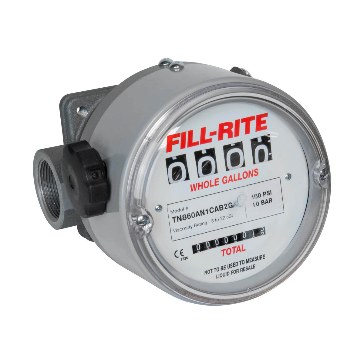 Fill-Rite TN860AN1CAB2GAC 1-1/2 in. Mechanical Meter for Non-Potable Water, 6-60 GPM