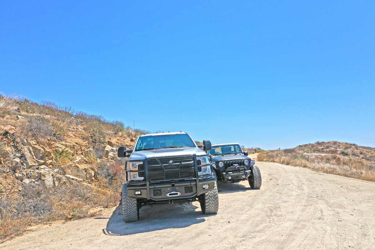 Steelcraft HD Front Bumper Replacements - Black - 2017-2022 Ford Super Duty (HD11380RCCW)