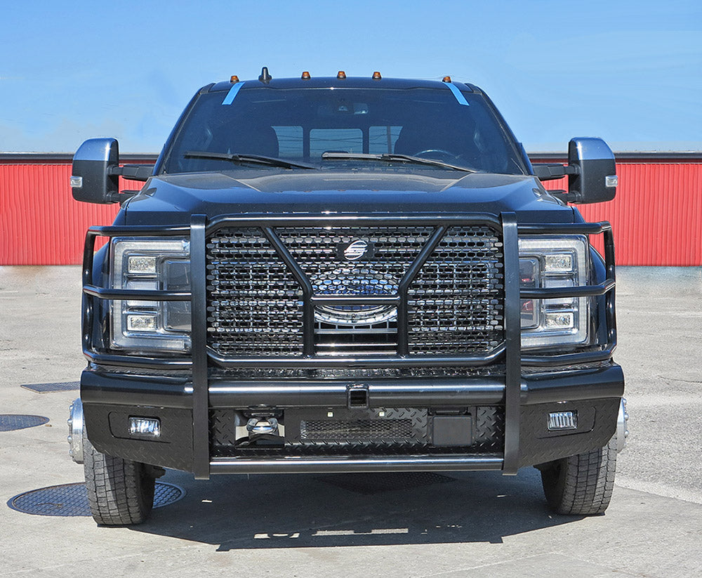 Steelcraft HD Front Bumper Replacements - Black - 2017-2022 Ford Super Duty (HD11380RCC)