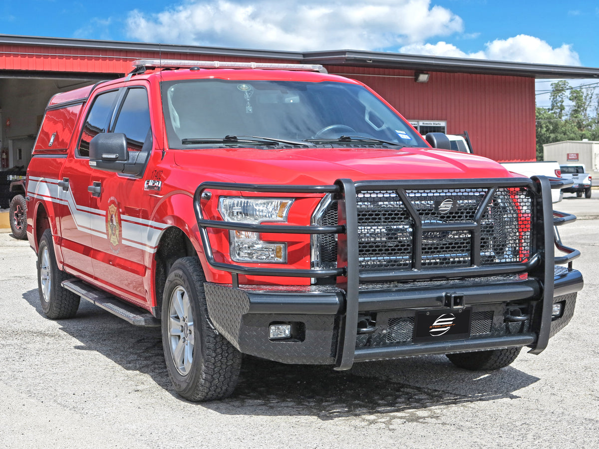 Steelcraft HD Front Bumper Replacements - Black - 2015-2017 Ford F150 (HD11410RCC)
