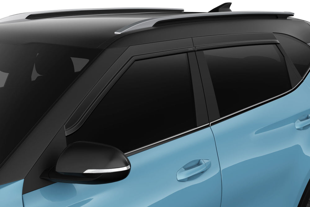 Husky Liners Low Profile Ventvisor Deflector; Smoke; Outside Mount; 4 pc. - 2023-2026 Lexus RZ450e - Part 2854141