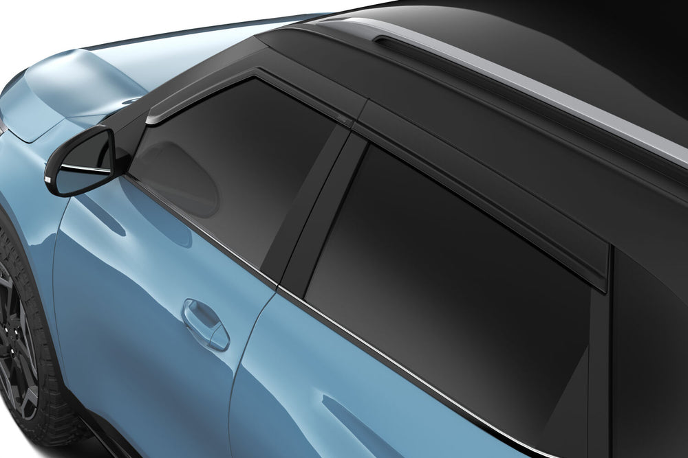 Husky Liners Low Profile Ventvisor Deflector; Smoke; Outside Mount; 4 pc. - 2021-2026 Kia Seltos - Part 2854134