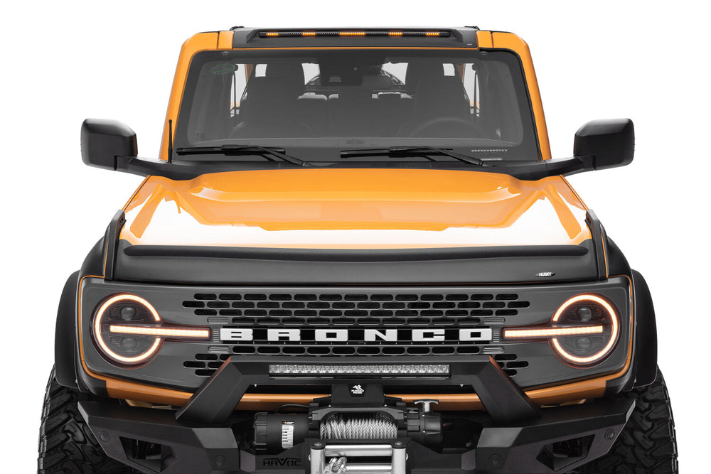 Husky Liners AeroCab Pro Marker Light with continuous LED; Black - 2021-2026 Ford Bronco - Part 2825183