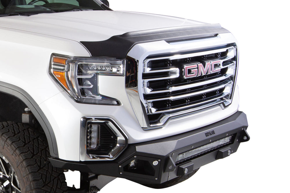 Husky Liners Aeroskin II Hood Protector; Matte Black Low Profile - 2011-2014 Chevrolet Silverado 2500 HD / 2011-2014 Chevrolet Silverado 3500 HD - Part 2830030