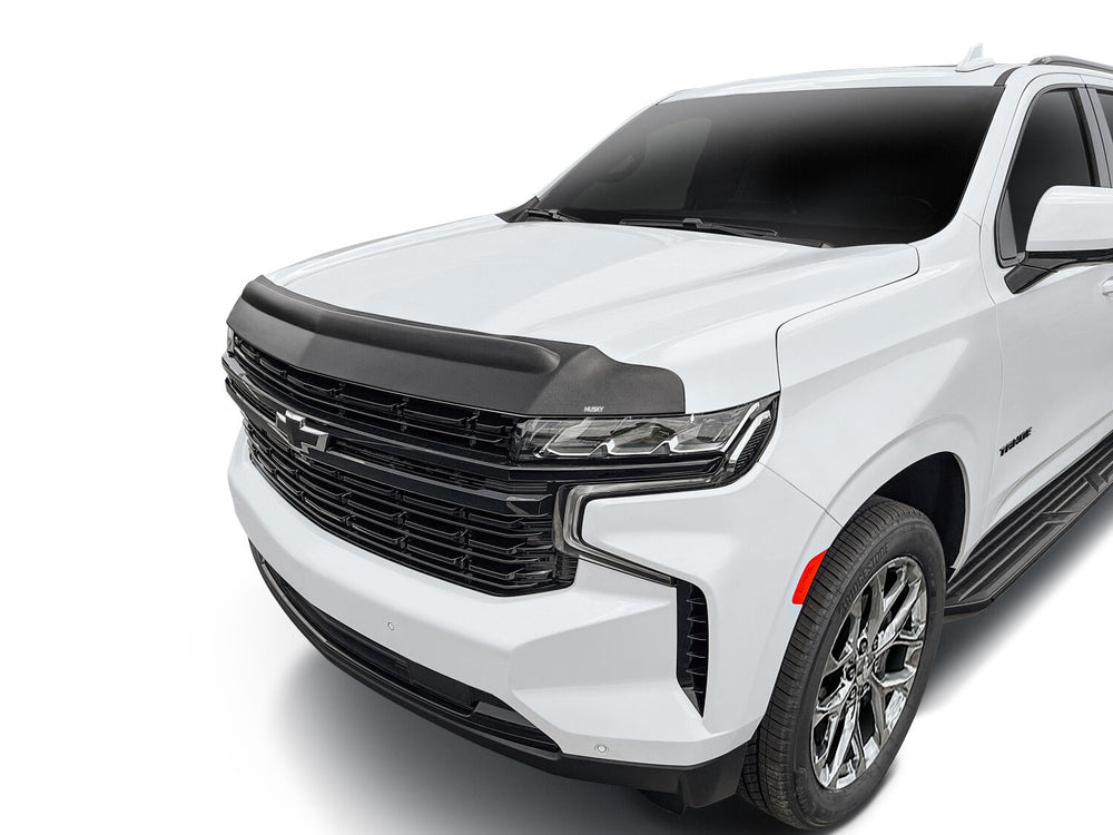 Husky Liners Aeroskin II Hood Protector; Matte Black Low Profile - 2021-2026 Chevrolet Suburban / 2021-2026 Chevrolet Tahoe - Part 2830177