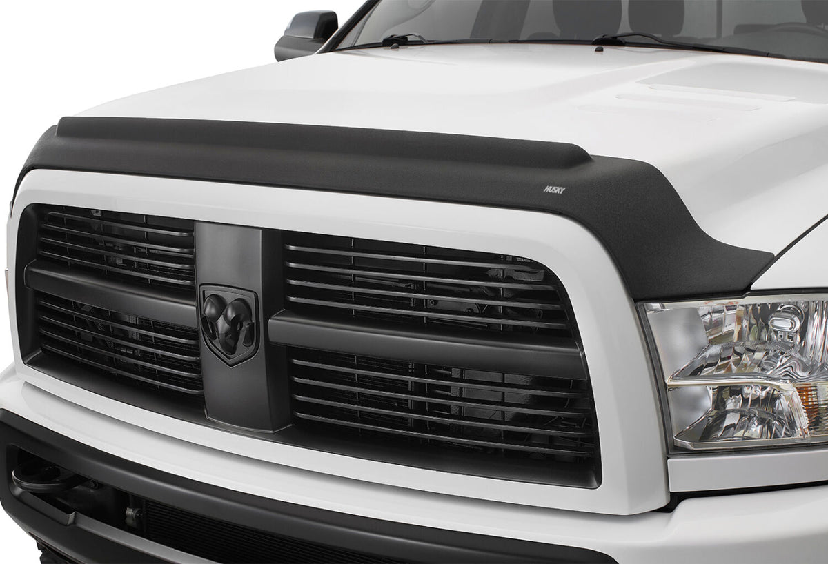 Husky Liners Aeroskin II Hood Protector; Matte Black Low Profile - 2019-2026 Ram 2500 / 2019-2026 Ram 3500 - Part 2830189