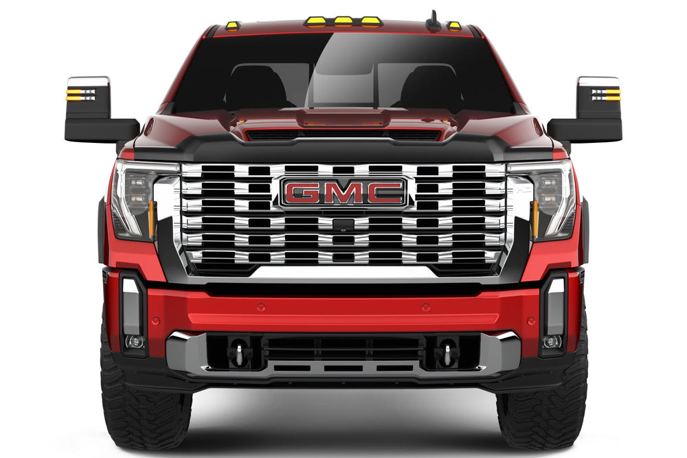 Husky Liners Aeroskin Hood Protector; Smoke - 2024-2026 GMC Sierra 2500 HD / 2024-2026 GMC Sierra 3500 HD - Part 2842285