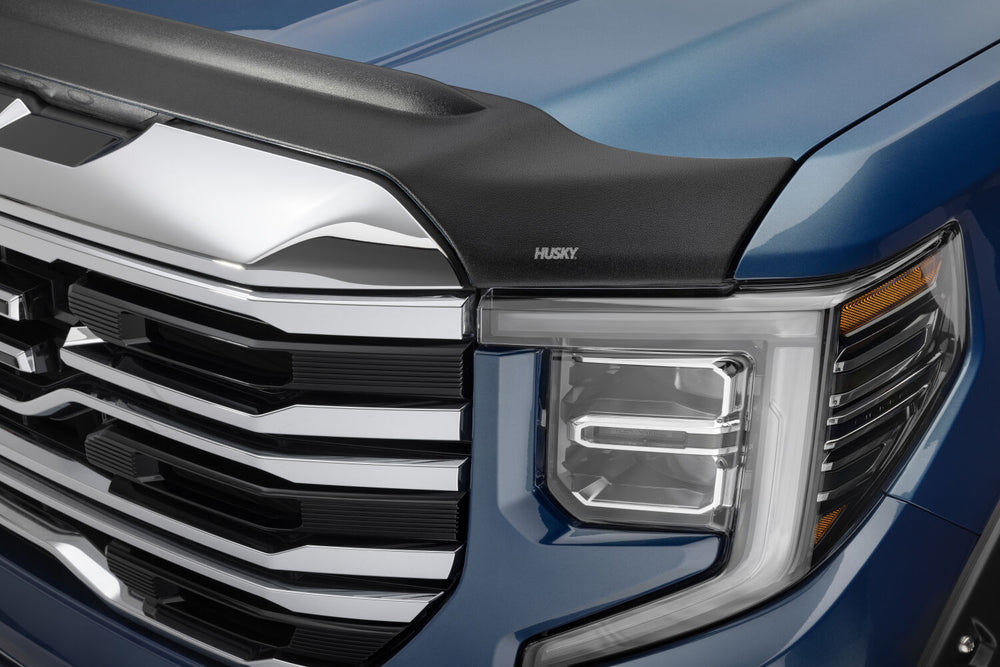 Husky Liners Aeroskin II Hood Protector; Matte Black Low Profile - 2019-2026 GMC Sierra 1500 - Part 2830167