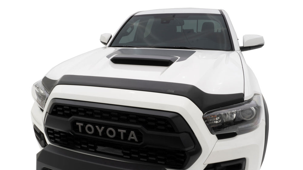 Husky Liners Aeroskin Hood Protector; Matte Black Low Profile - 2005-2011 Toyota Tacoma - Part 2877034