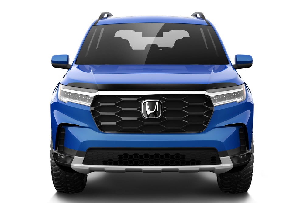 Husky Liners Aeroskin Hood Protector; Smoke - 2023-2026 Honda Pilot - Part 2842230