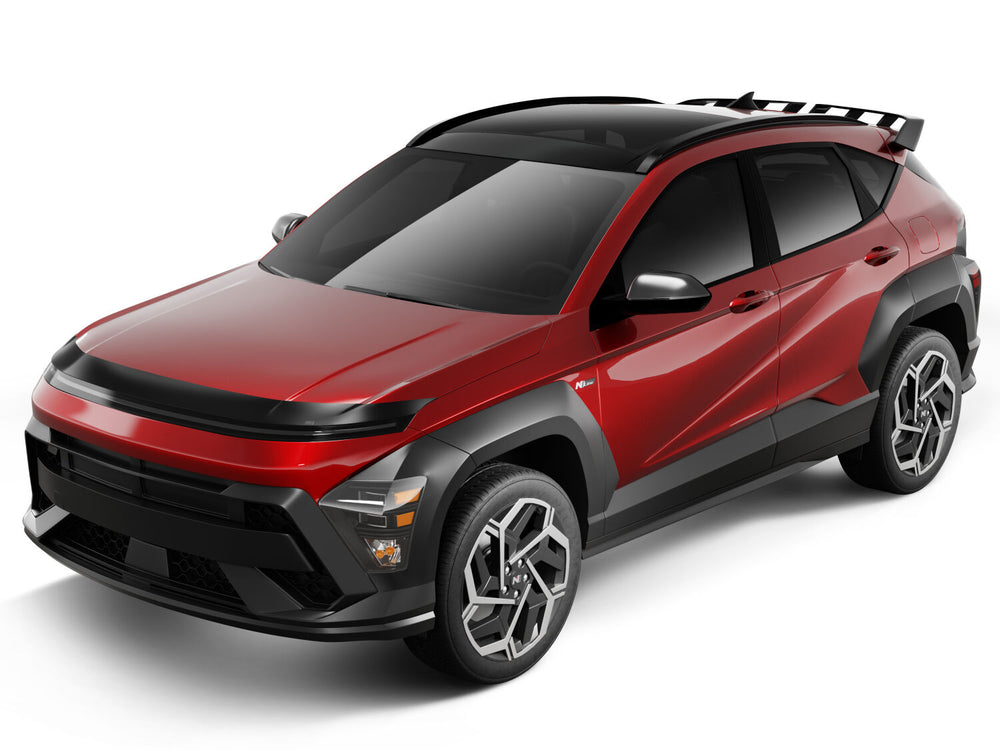 Husky Liners Aeroskin Hood Protector; Smoke - 2024-2026 Hyundai Kona - Part 2842252