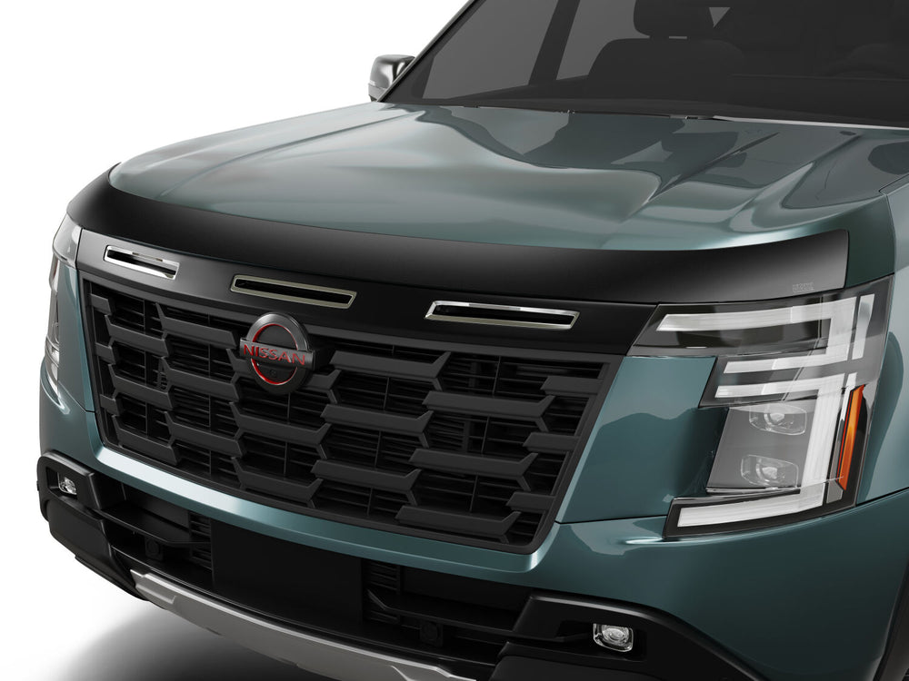 Husky Liners Aeroskin Hood Protector; Smoke - 2025-2026 Nissan Armada - Part 2842255