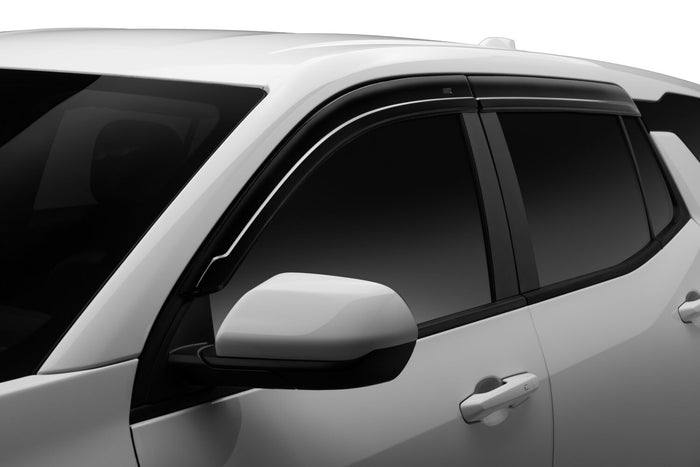 Husky Liners Low Profile Ventvisor Deflector; Smoke; Outside Mount; 4 pc. - 2025-2026 Chevrolet Equinox - Part 2854143