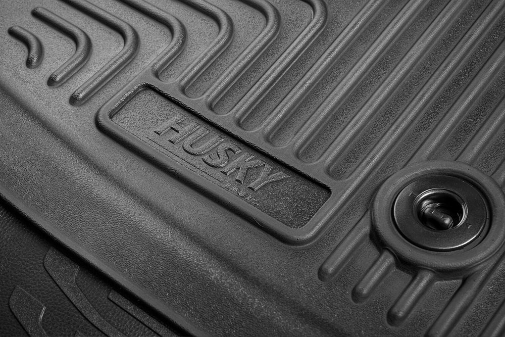 Husky Liners X-act Contour - Front Floor Liners - 2025-2026 Toyota 4Runner - Part 54221