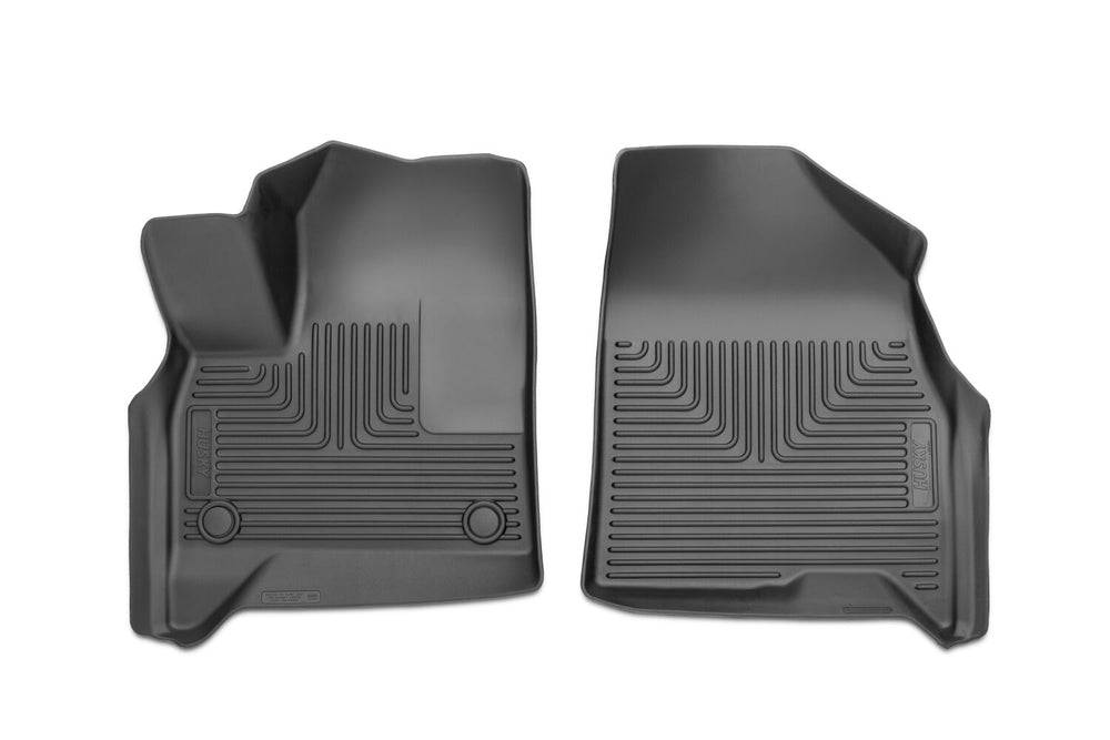 Husky Liners X-act Contour - Front Floor Liners - 2024-2026 Chevrolet Traverse / 2024-2026 GMC Acadia - Part 52571