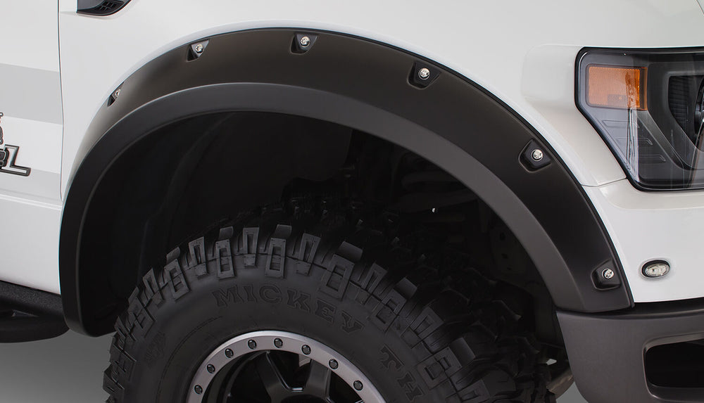 Husky Liners Fender Flares Pocket-Style 4PC Set - 2010-2014 Ford F-150 - Part 2802938