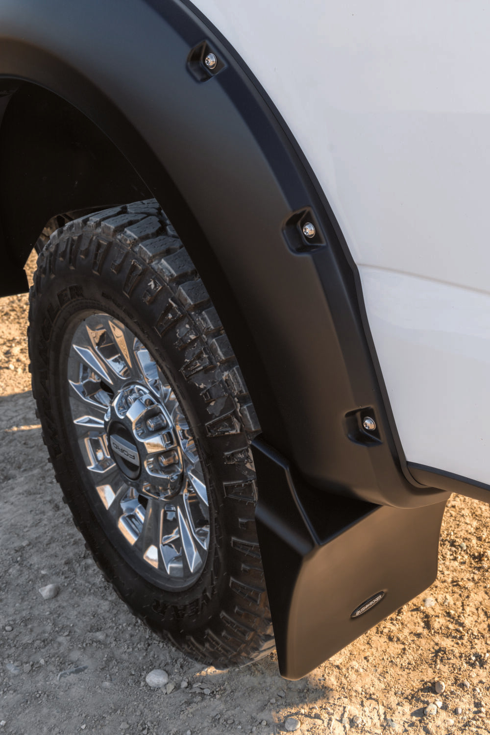 Husky Liners Fender Flares Pocket-Style 4PC Set - 2017-2022 Ford F-250 Super Duty / 2017-2022 Ford F-350 Super Duty - Part 2802942