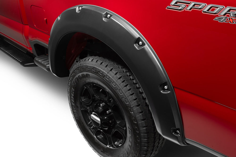 Husky Liners Fender Flares Pocket-Style 4PC Set - 2023-2026 Ford F-250 Super Duty / 2023-2026 Ford F-350 Super Duty - Part 2802969