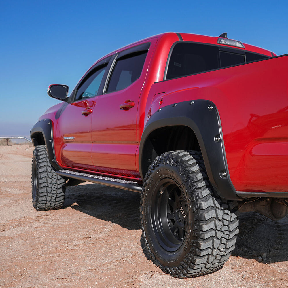 Husky Liners Fender Flares Pocket-Style 4PC Set - 2016-2023 Toyota Tacoma - Part 2803922