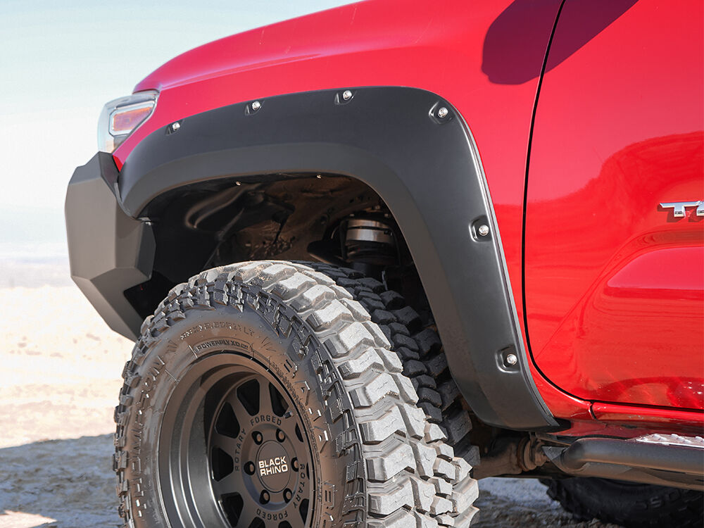 Husky Liners Fender Flares Pocket-Style 4PC Set - 2016-2023 Toyota Tacoma - Part 2803922