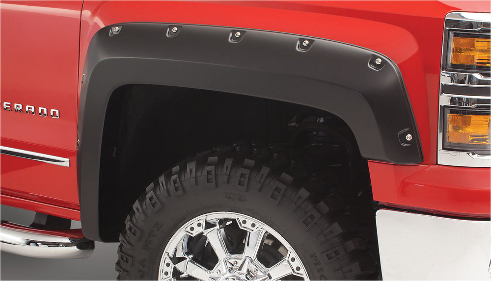 Husky Liners Fender Flares Pocket-Style 4PC Set - 2014-2018 Chevrolet Silverado 1500 - Part 2804959