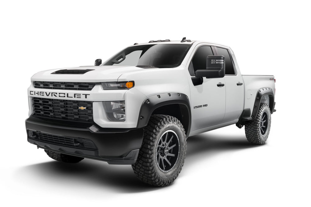 Husky Liners Fender Flares Pocket-Style 4PC Set - 2020-2026 Chevrolet Silverado 2500 HD / 2020-2026 Chevrolet Silverado 3500 HD - Part 2804982