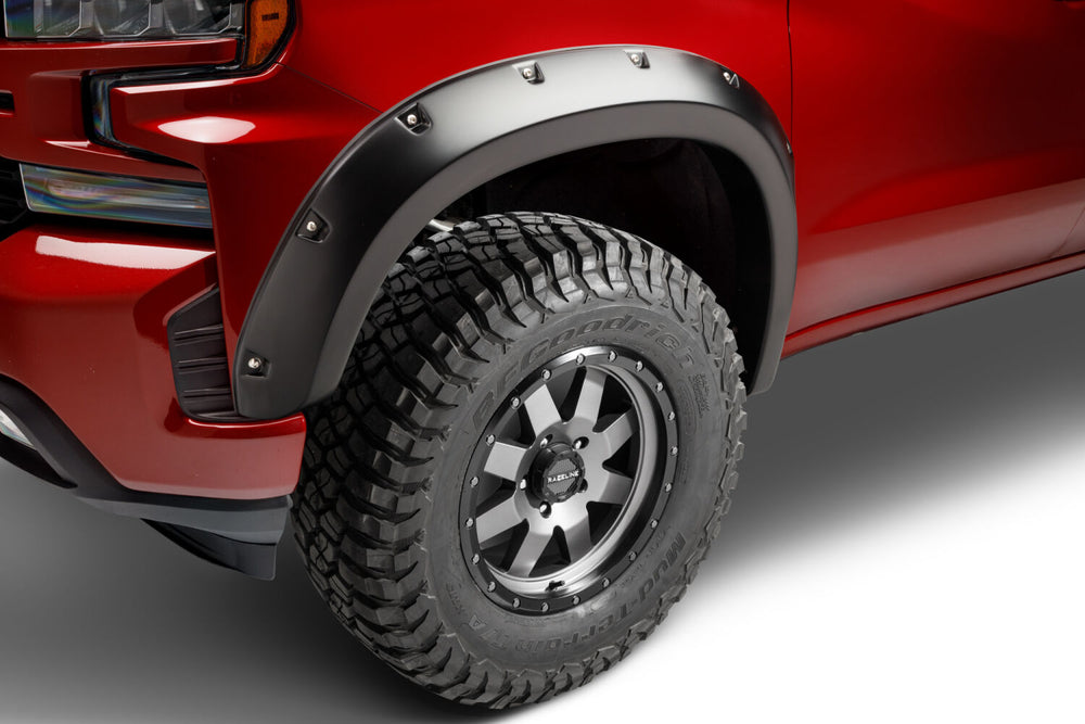 Husky Liners Fender Flares Pocket-Style 4PC Set - 2019-2026 Chevrolet Silverado 1500 - Part 2804992
