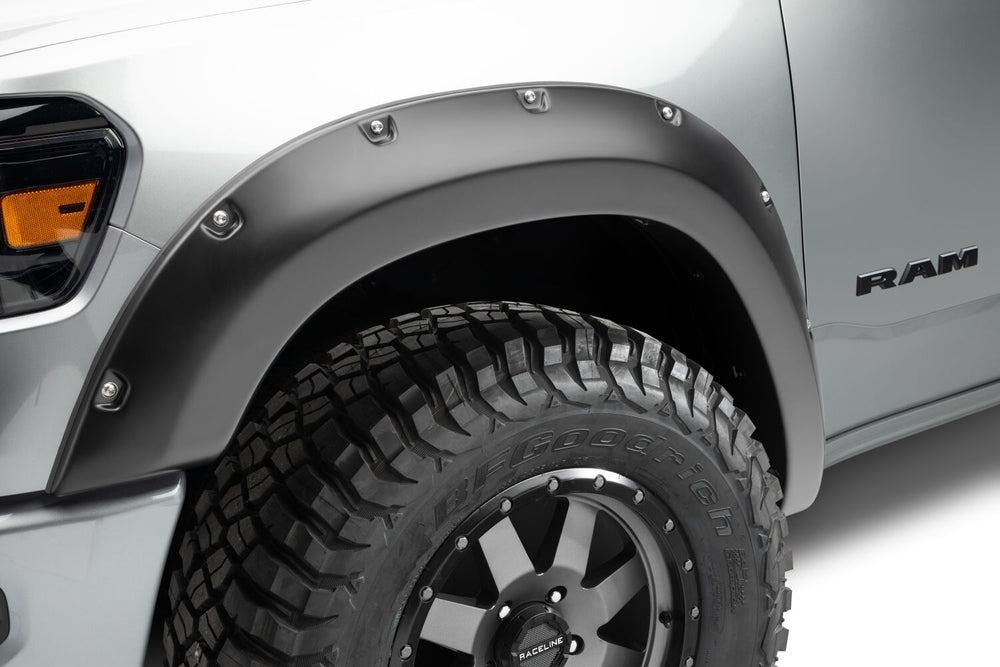 Husky Liners Fender Flares Pocket-Style 4PC Set - 2019-2024 Ram 1500 - Part 2805924