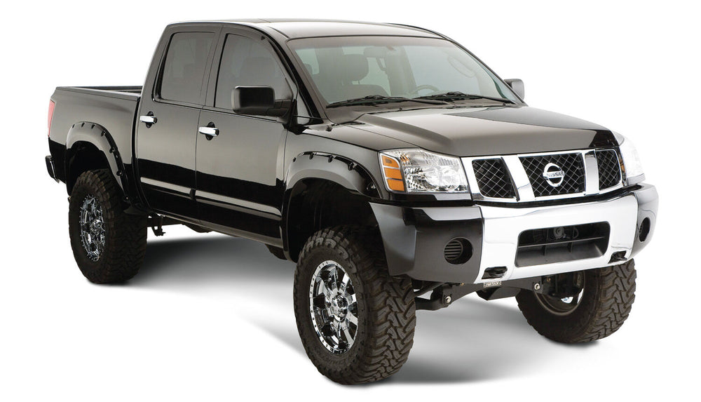 Husky Liners Fender Flares Pocket-Style 4PC Set - 2016-2024 Nissan TITAN XD - Part 2807909