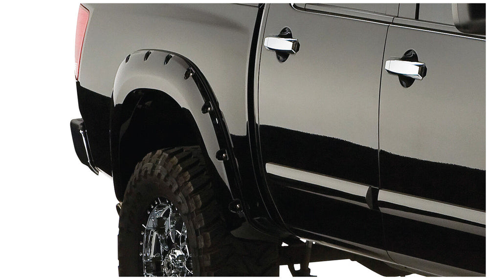 Husky Liners Fender Flares Pocket-Style 4PC Set - 2016-2024 Nissan TITAN XD - Part 2807909