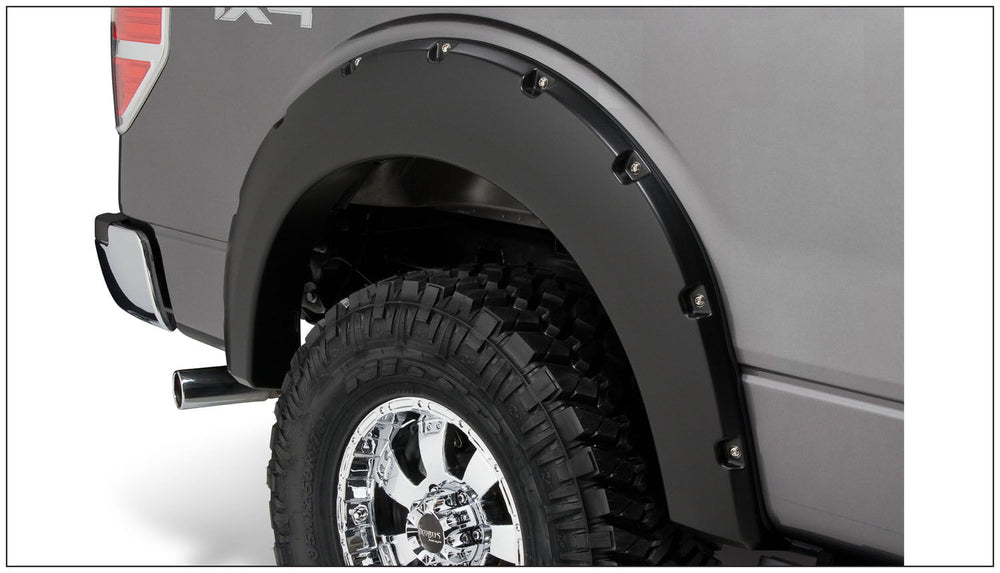 Husky Liners Fender Flares Pocket-Style 4PC Set - 2009-2014 Ford F-150 - Part 2802929