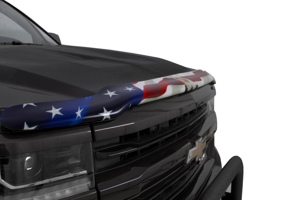 Husky Liners Husky Liners Eagle American Flag Bug Shield Hood Protector - 2007-2013 Chevrolet Silverado 1500 - Part 2818035