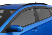Husky Liners Low Profile Ventvisor Deflector; Smoke; Outside Mount; 4 pc. - 2020-2023 Hyundai Kona - Part 2854122