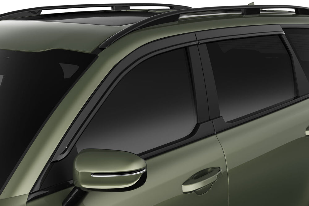 Husky Liners Low Profile Ventvisor Deflector; Smoke; Outside Mount; 4 pc. - 2018-2023 Chevrolet Equinox - Part 2854115