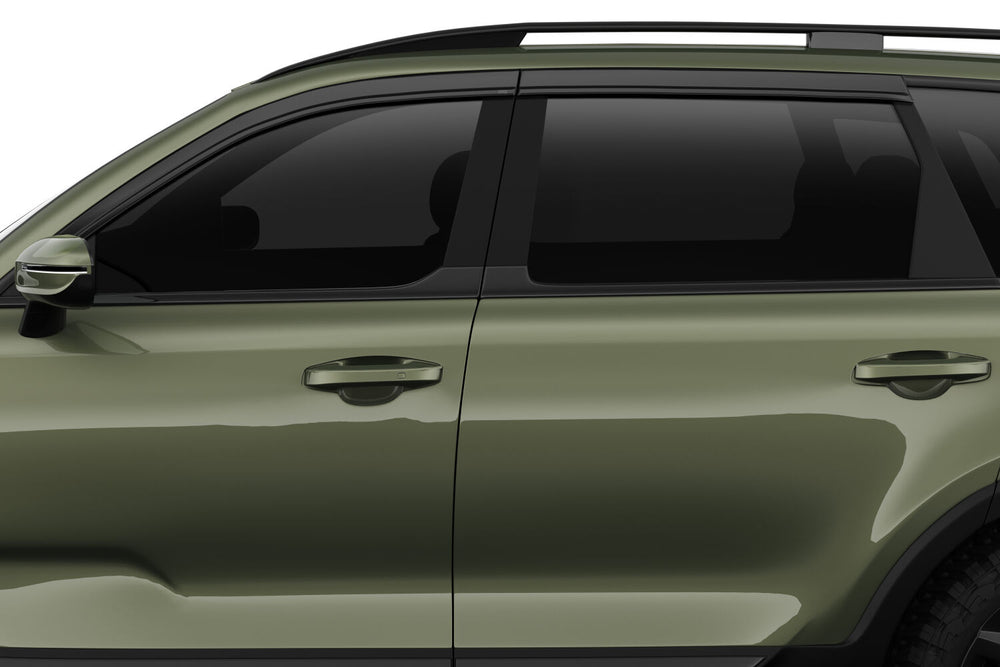 Husky Liners Low Profile Ventvisor Deflector; Smoke; Outside Mount; 4 pc. - 2018-2023 Chevrolet Equinox - Part 2854115